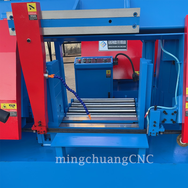 Gb4265 High-Efficiency Mold Steel Cutting Double-Column Gantry Band Saw Machine 650mm Semi-Automatic Horizontal Metal Saw
