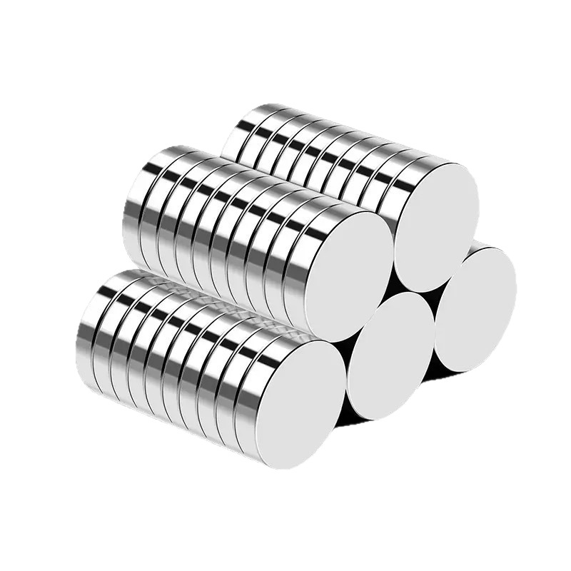 Manufacturer's Spot Neodymium Iron Boron Strong Magnet Standard Size Disc D3-D30Mm Magnet Strong Magnet Wholesale