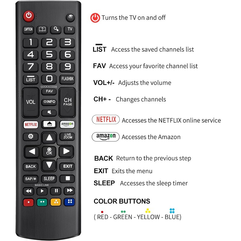 Akb75095307 Is Suitable for Lg Smart Lcd Tv Remote Control E-Commerce Hot Model! Guaranteed Quality!