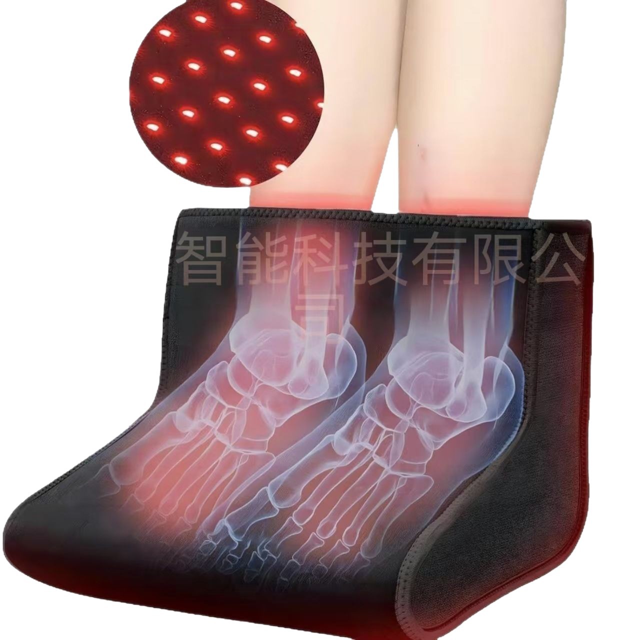 Cross-Border New 320Led 660Nm 850Nm Combination Relieves Pain, Promotes Blood Circulation and Red Light Physiotherapy Shoes