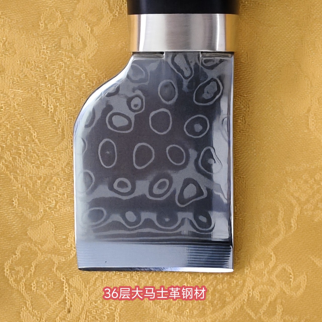 Damascus Steel Leather Tool Manual Leather Cutting Knife Manufacturer Direct Supply Leather Art Trimming Leather Cutting Shovel