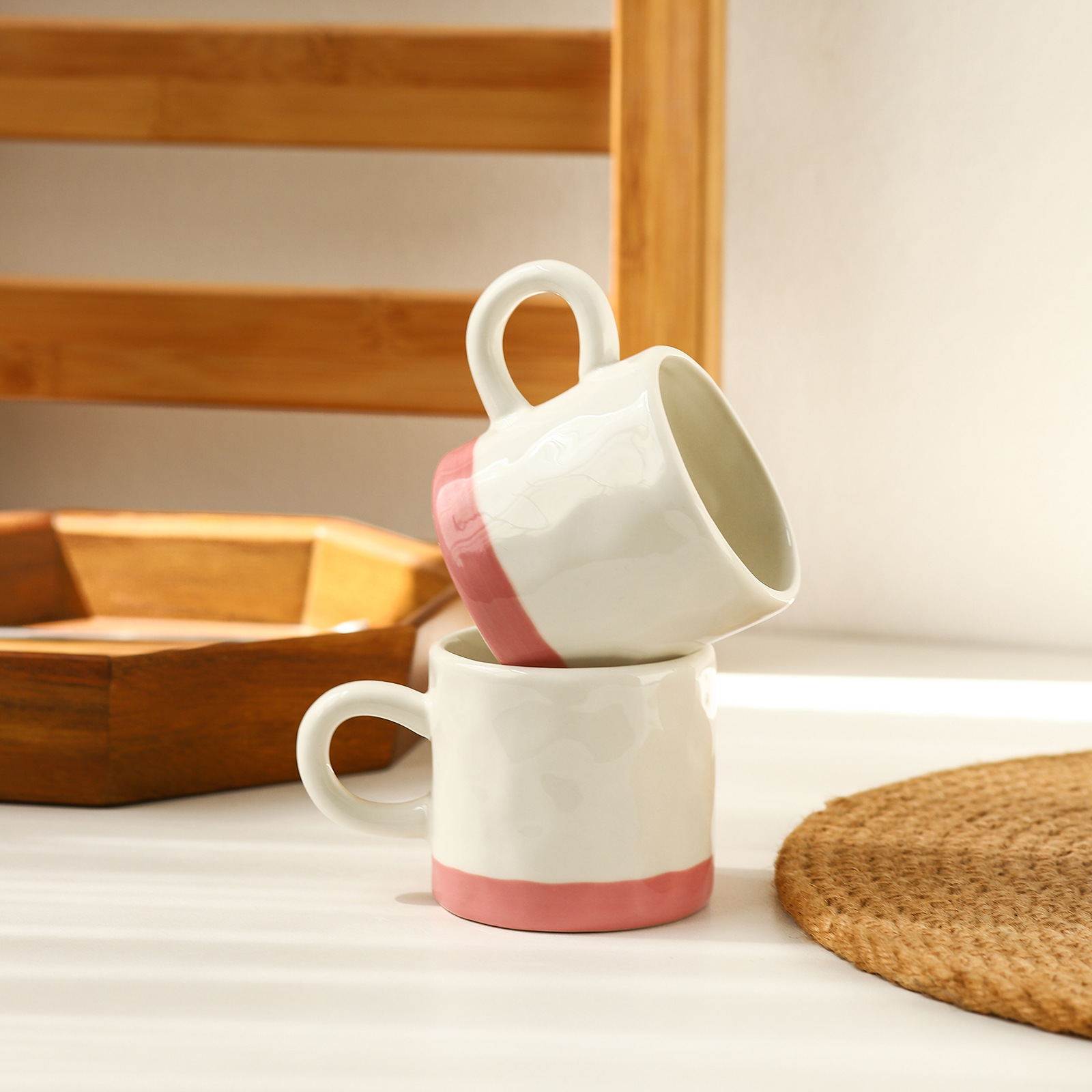 High-Looking Household Teapot and Teacup, Cartoon Cute Water Kettle Set, Creative Duck Ceramic Water Set