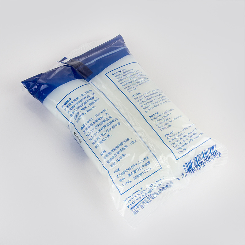 Dafeng 1kg Glutinous Rice Glue Tianyi Wallpaper Glue Wall Covering Glue Wallpaper Glue Mural Glue Manufacturer Wholesale Delivery
