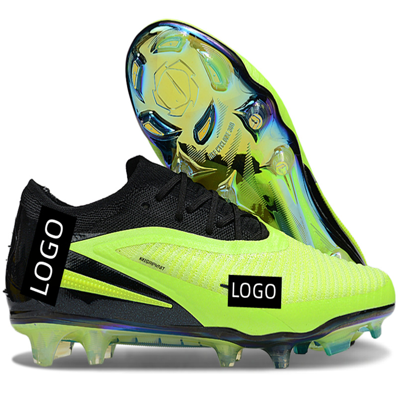 2025 Cross-Border New Model Phantom Gx3 Soccer Shoes Low-Top Double-Layer Waterproof Fish Silk Fg