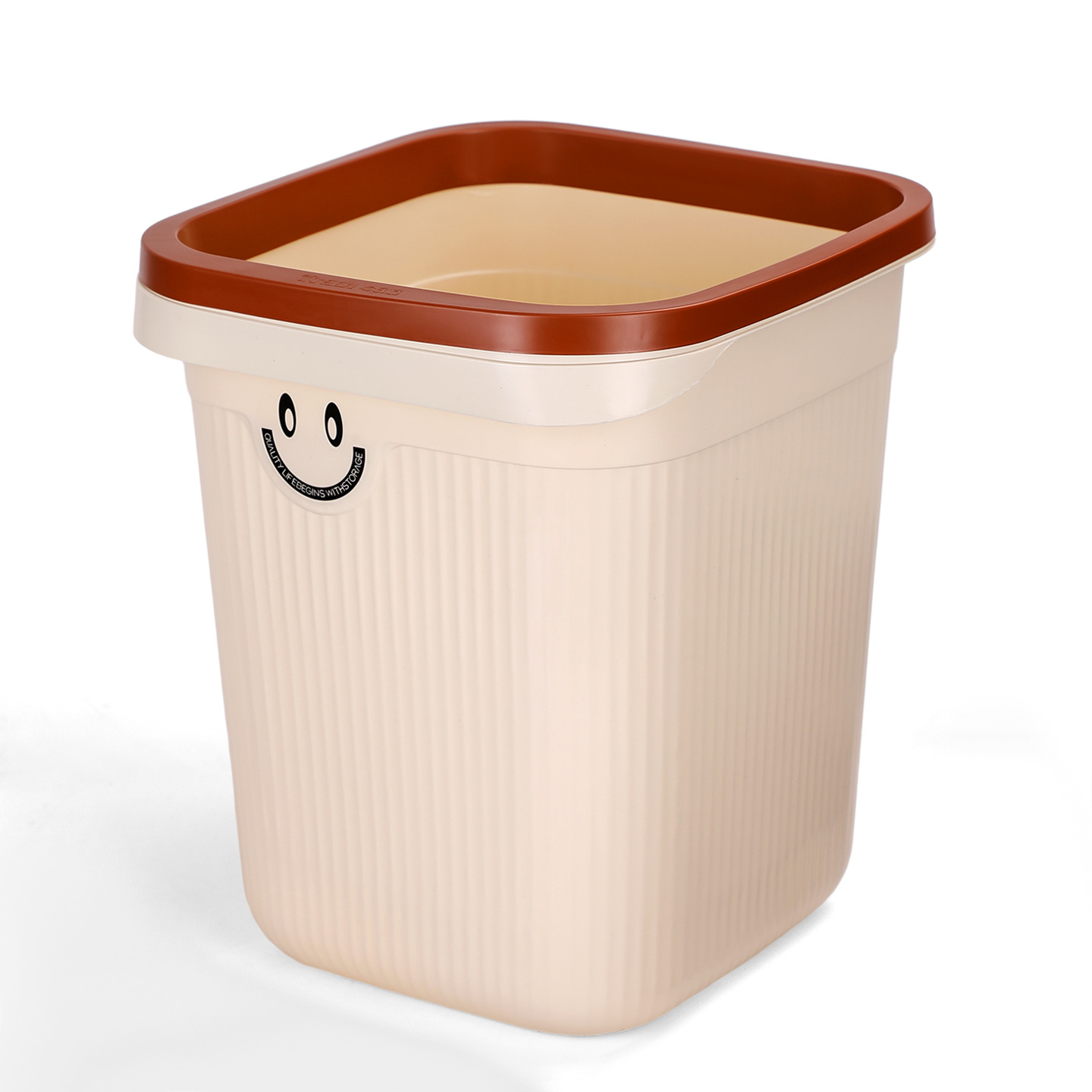 Kitchen Trash Bin Home High-end Sense ins Style High Color Value Transparent Trash Bin Toilet Toilet Trash Bin