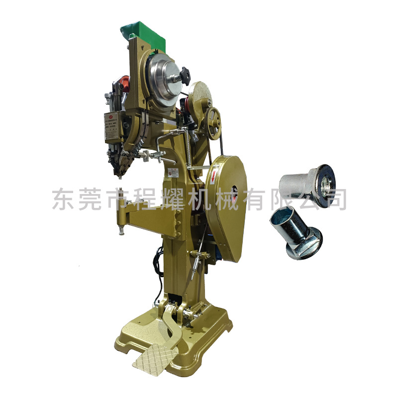 Explosive Square Nut Rivet Machine Hopper Blanking M6 M8 Explosive Nut Riveting Wood Board Furniture Application