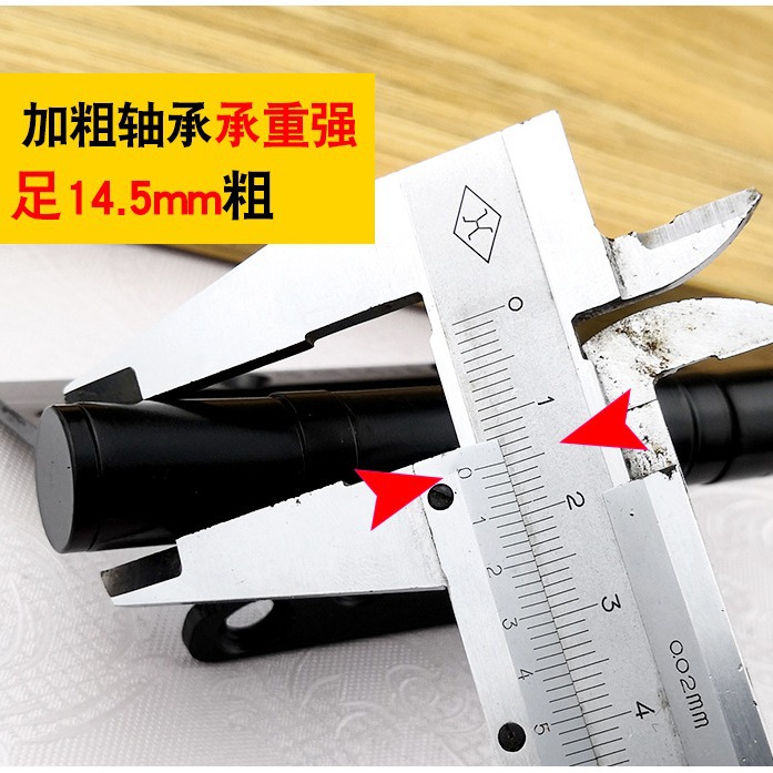 Customized Stainless Steel Mother-In-Law Hinge 4inch Slot-Free Hinge Wooden Door Door Hinge Thickeneded National Standard Black Lotus Leaf