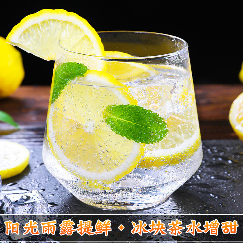 Freshly Picked Seedless Thin-Skinned Premium Perfume Sweet Lemon Green from Anyue, Sichuan, Specifically for Milk Tea Shops