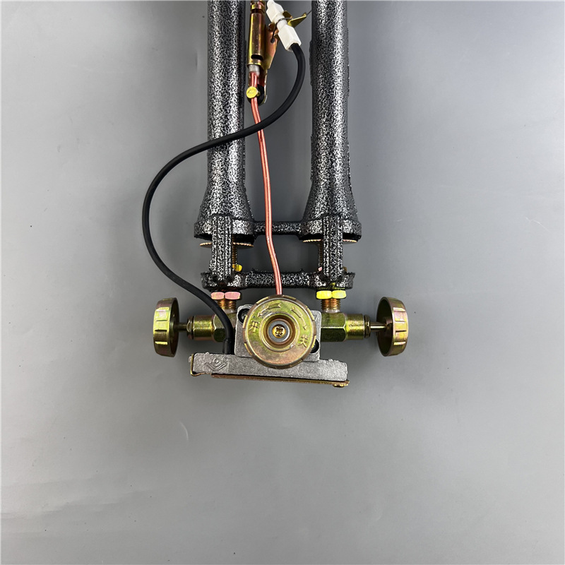 Cast Iron Commercial Electronic Ignition 24-Head Energy-Saving Medium-Pressure High-Power Gas Stir-Fry Stove for Hotels