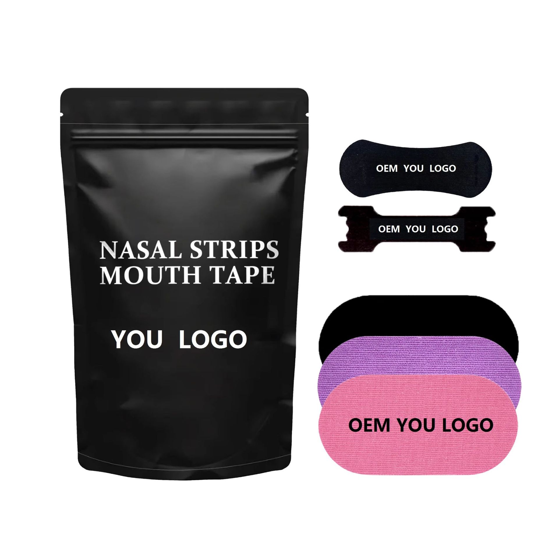 Manufacturers wholesale nose patch ventilation nose patch snoring patch elastic physical expansion breathing patch adult patch children's patch