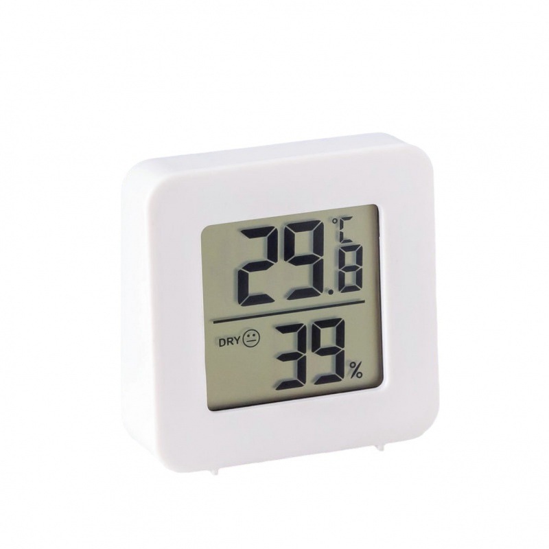 Hot Electronic Digital Home Household Precision Vertical Wall-Stickable Hygrometer Mini Thermometer