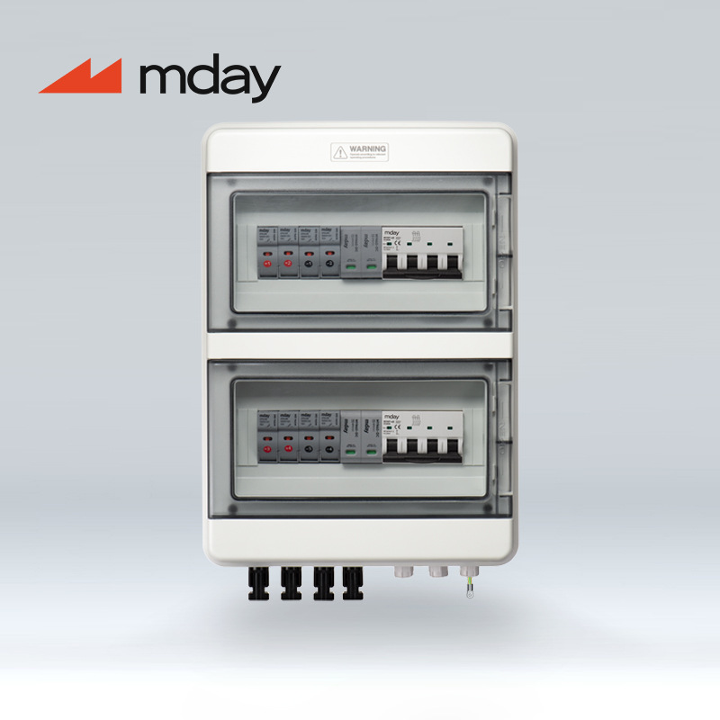 Solar Plastic Shell Pv Photovoltaic Combiner Box Dc1000V Photovoltaic Dc Photovoltaic Grid-Connected Complete Set of Combiner Box