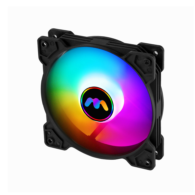 Magic Space Phantom Colorful 12025 Chassis Fan Desktop Computer Silent Led Luminous Cooling Fan Large 4P