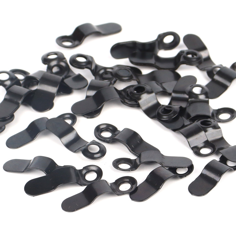 Черная пружина бортовой борт бефель серебряный планшетный крючок для вышивки аксессуары для монтажа 1000 штук бесплатная доставка