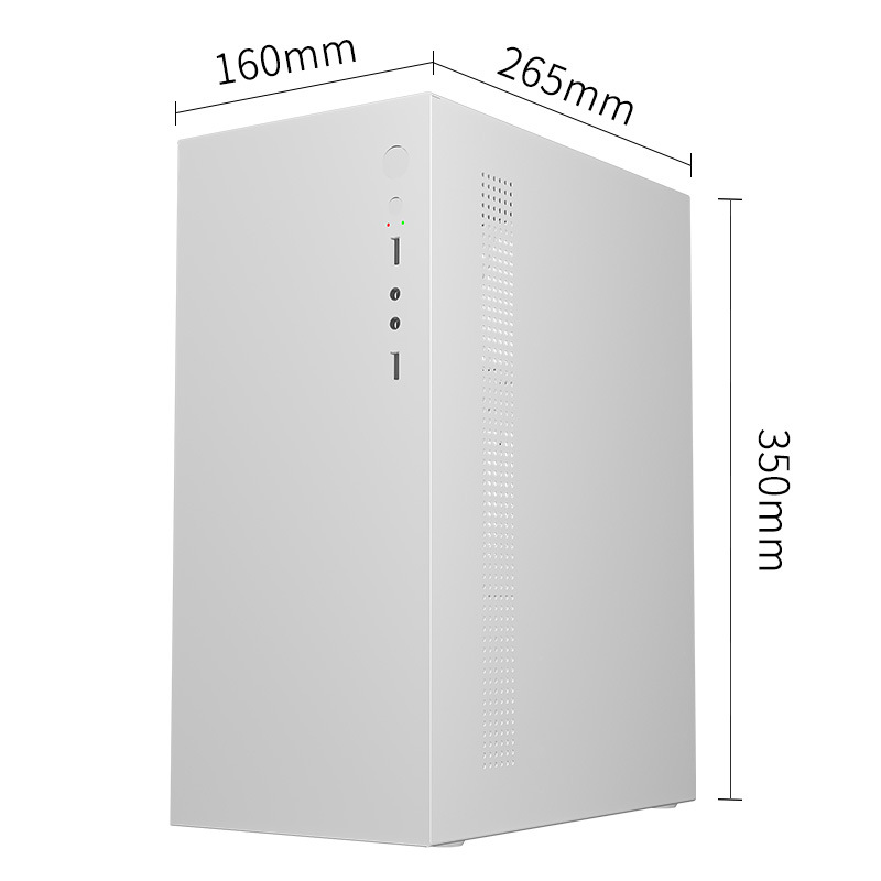 Customized Taiko Zhongdian H2 Chassis DIY Oem Small and Medium Board Desktop Computer Main Chassis Matx Mini Small Chassis