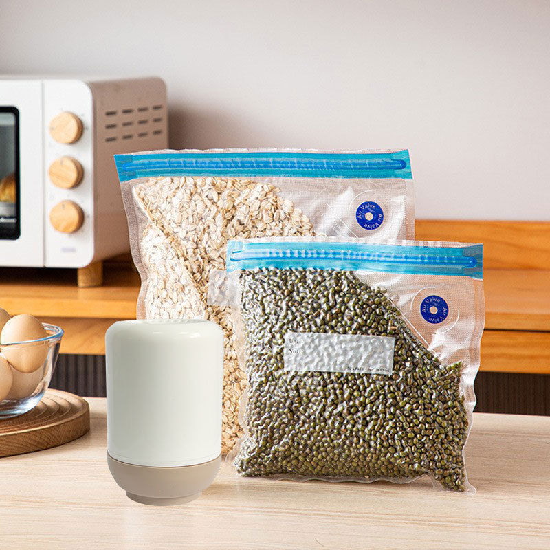 Пакет для упаковки продуктов в вакууме, пустой бытовой компрессированный пластиковый мешок, сетчатый мешок для хранения, коммерческий запечатанный мешок