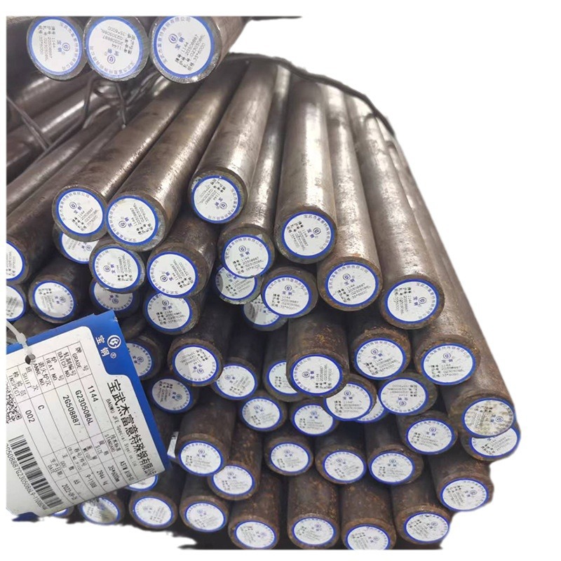 Supply SAE1215 easy-cutting steel bar Y40Mn iron easy-cutting steel 1144 easy-cutting 11smn37 round bar