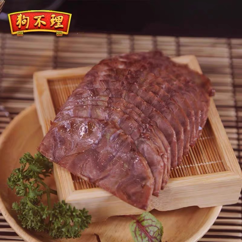 Tianjin Guobuli Delicatessen 180g Sauce Beef Luohan Belly Ham Beef Tendon Appetizer Cold Dish Hotel Grade Taste