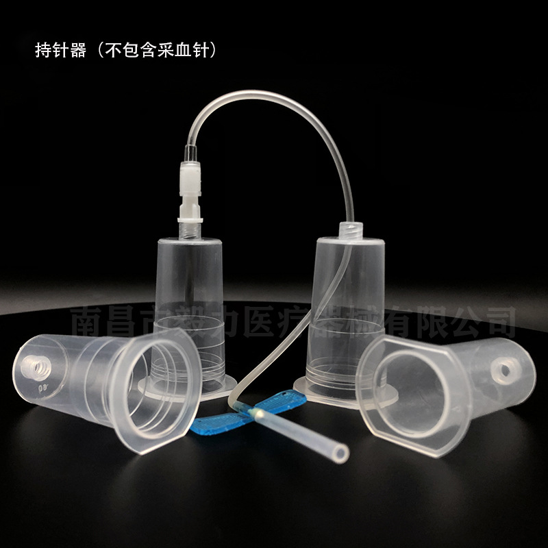 Needle Holder Disposable Transparent Needle Holder Plastic Accessories Medical Export