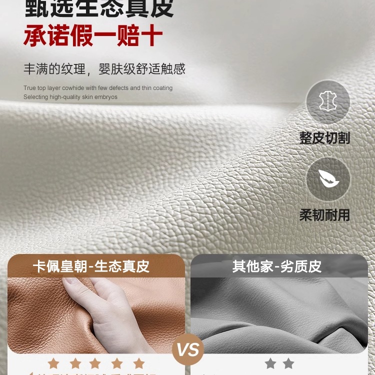 Master Bedroom with Large Storage, Leather Art Bed with Storage Drawers, Modern Simple Soft-Packed Double Bread Bed