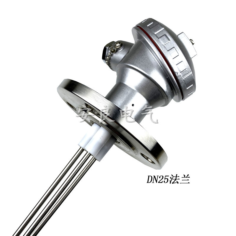 Electrode type level gauge 316 two-three-pole junction box pure titanium sensor 304 stainless steel rod 1 inch water level probe