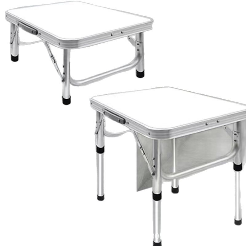 Outdoor Aluminum Alloy Folding Table Portable Adjustable Picnic Camping Table Portable Lifting Table Rental House Simple Table