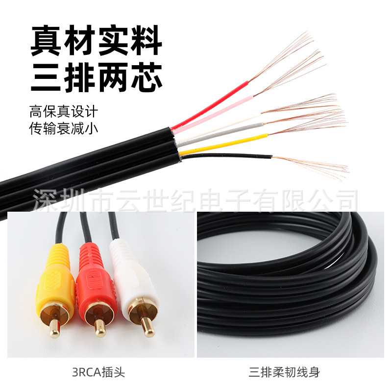 Factory Direct Sales of High-Quality Saturn Av Cables Sega Satutn Av Cable 1.8m (Ce Certificate)