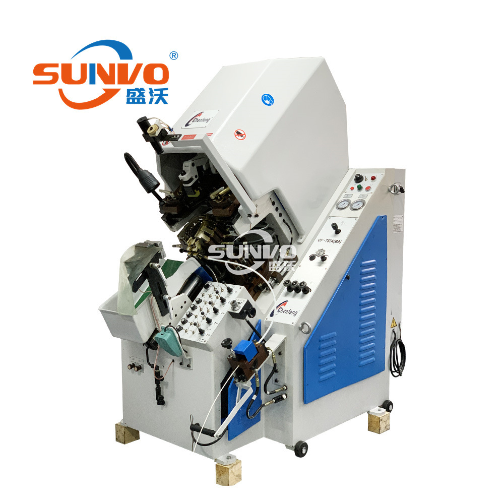 Refurbished High Quality Taiwan Quanfeng Brand Glue Oil Press Upper Machine Cf-737Ma