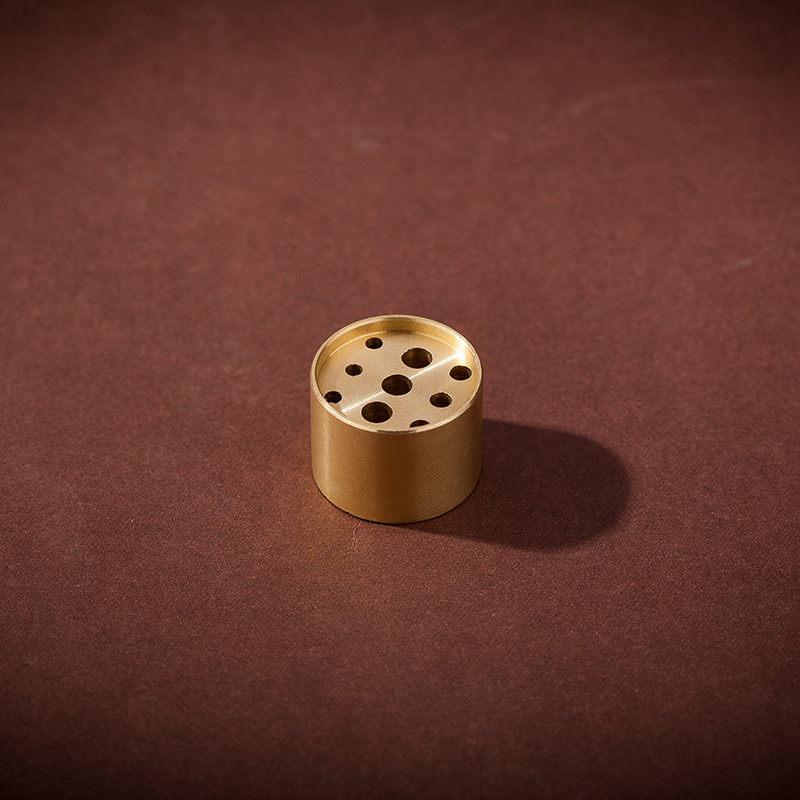 Nine-Hole Incense Insert Brass Mini Incense Rack Creative Household Multi-Functional Incense Burner Base Zen Ornaments Yiwu Wholesale