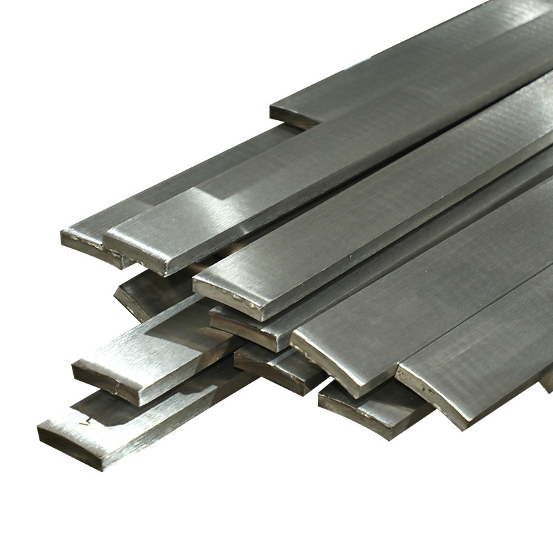 304 Stainless Steel Flat Steel Manufacturer 316L Stainless Steel Flat Bar Square Bar Slat Bar Zero-Cut Cold Drawn Flat Steel