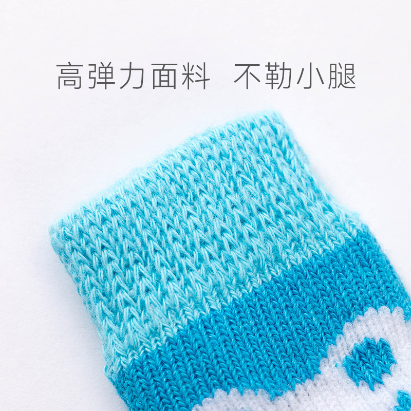 Pet Socks and Booties for Teddy, Poodle, Small and Medium-Sized Dogs, Cotton Socks for Large Dogs, Non-Slip Dog Shoes, Cat Socks, Dog Shoes