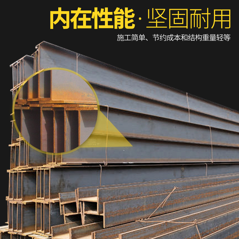 Customized Low Alloy H-Shaped Steel Zero-Cut Hot-Rolled Channel Steel I-Beam Manufacturer Steel Structure U-Shaped Steel European Standard Beam Steel