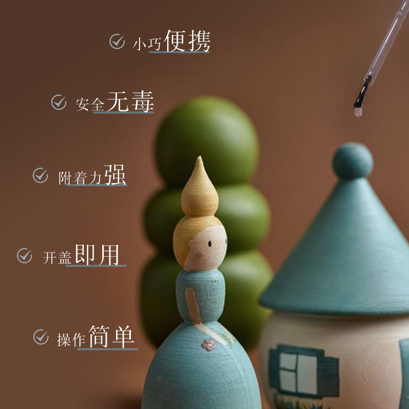 Soft Pottery Bright Oil DIY Water-Based Dust-Proof Brightening Handmade Stone Plastic Clay Large Bottle Pottery Mud Clay Seal Layer Bright Oil