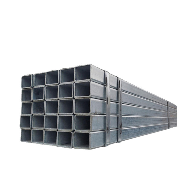 Factory Direct Sales Zinc-Aluminum-Magnesium Square Tube 6m Long Photovoltaic Sunroom Hot-Dip Galvanized Square Tube Special Steel Pipe for Photovoltaic Brackets