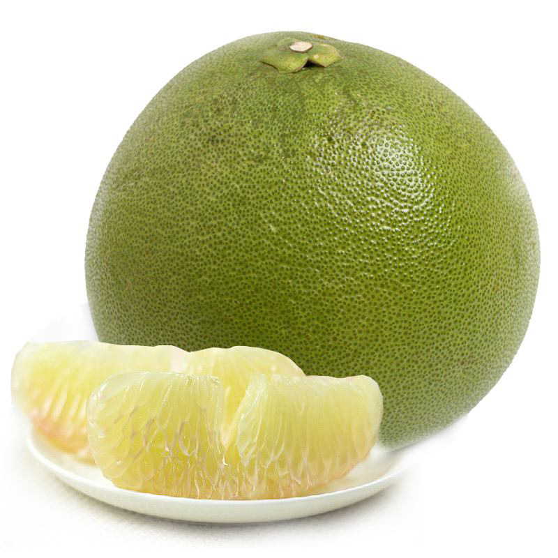 Thai Green Pomelo Ampawa Imported Pomelo Honey Pomelo Green Peel White Heart Pomelo Large Fruit Crisp, Sweet and Juicy