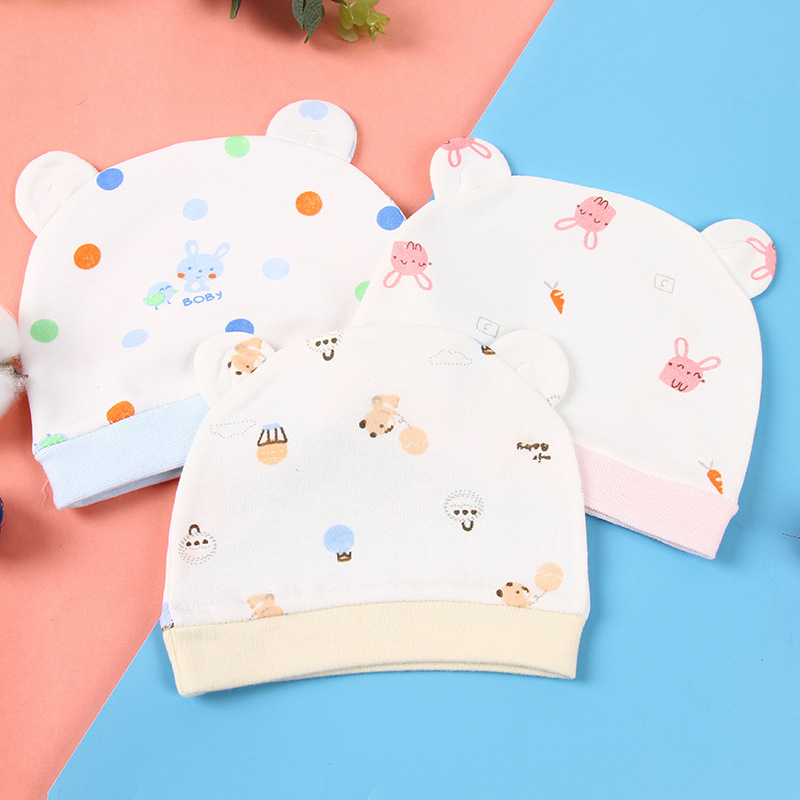 Однослойная шапка для новорожденных, ветронепроницаемая