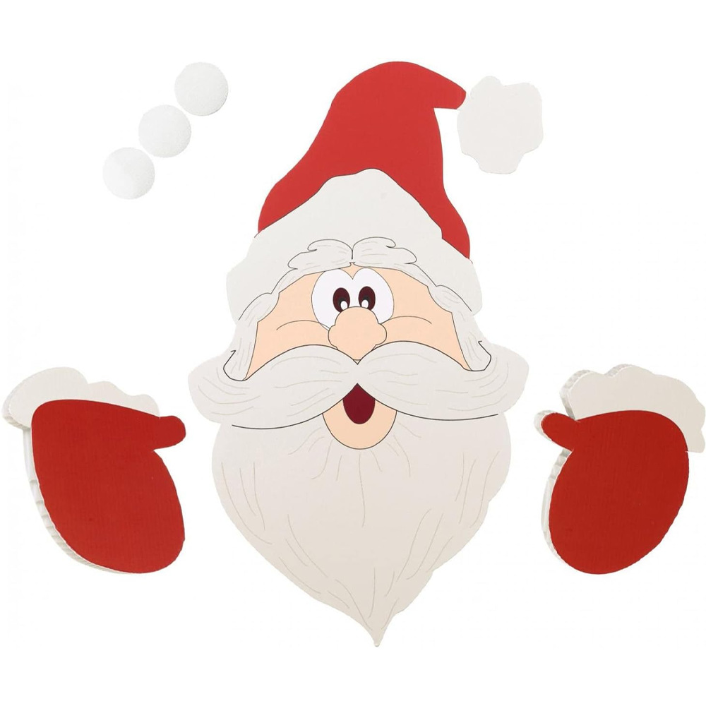 Cross-Border Popular Christmas Outdoor Snowman Elf Santa Claus Courtyard Peeper Garden Card Holiday Decoration