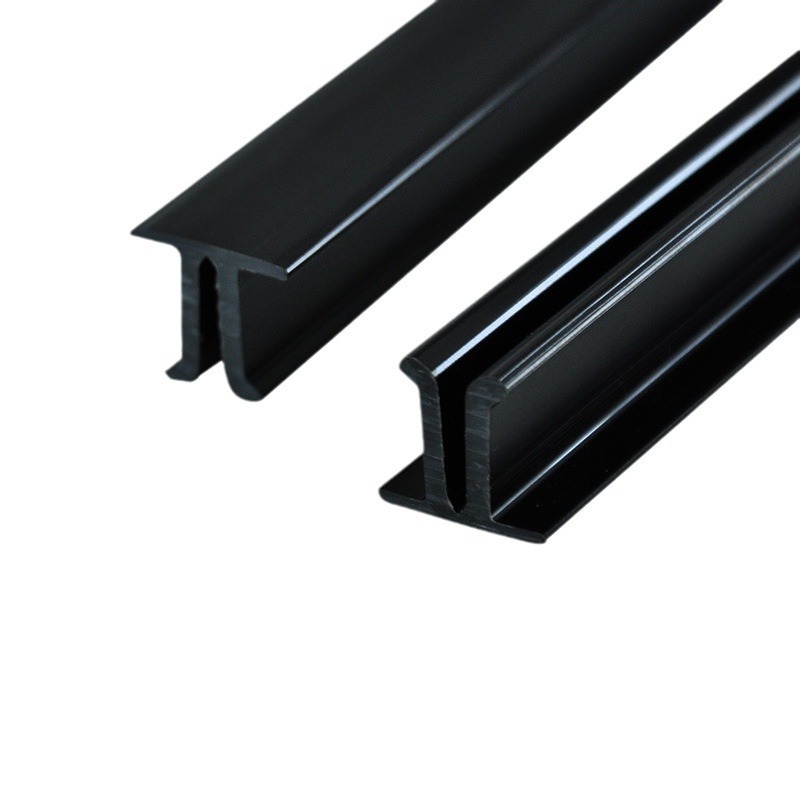 Extrusion Factory Mold Opening Customized Pvc Shell Extruded Profiled Two-Color Co-Extruded Plastic Strip Speaker Plastic Steel Edge Strip