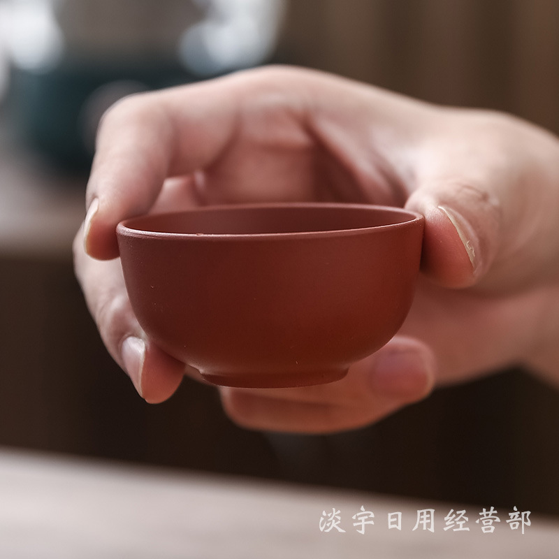 Factory wholesale purple sand Cup/Kung Fu Tea Cup household water cup small large capacity tea cup tea set large tea cup