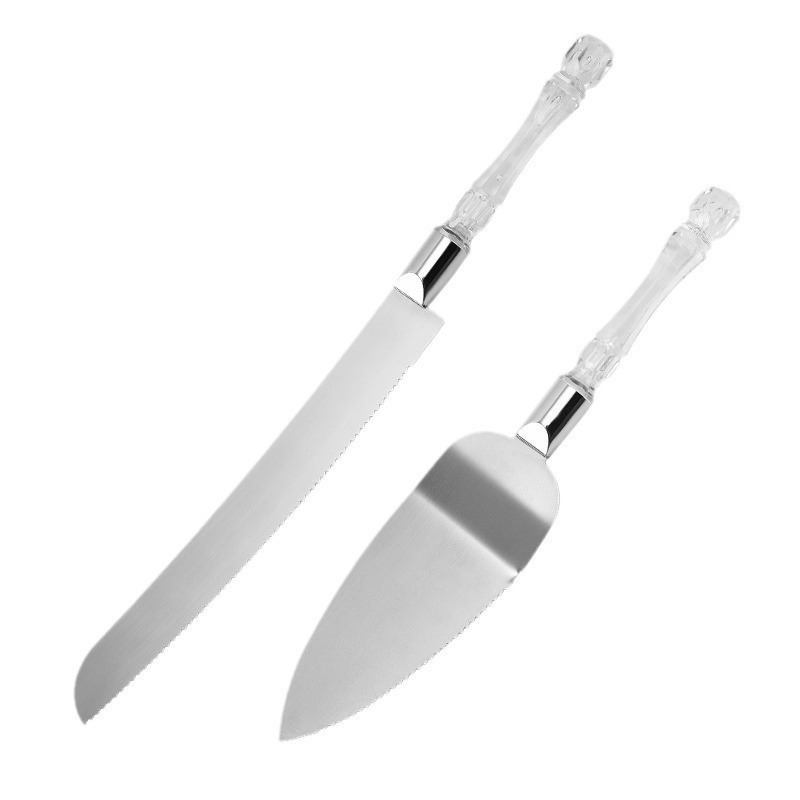 Exquisite wedding supplies wedding props stainless steel cake knife shovel pizza bread knife shovel cake shovel pizza shovel
