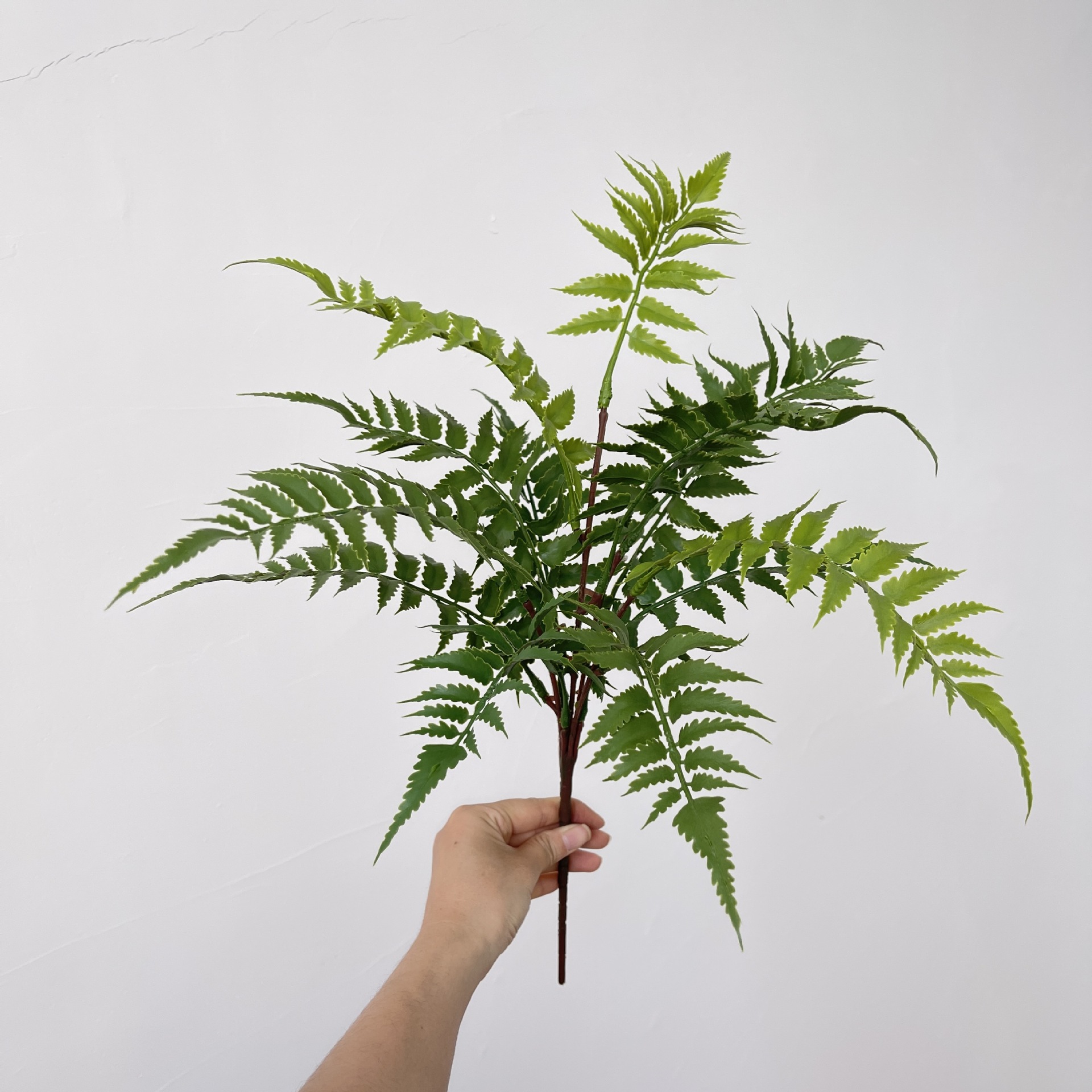 Simulation green soft glue fern small fern landscape arrangement fern fern flower arrangement green plant Persia