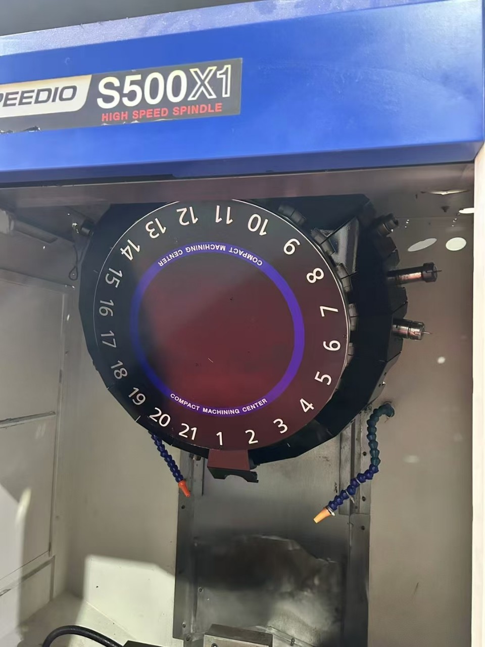 Transfer of Japanese Brother Cnc Drilling and Tapping Center S500X1 Small Drilling and Milling Machining Center Machine Tool with 21 Tools