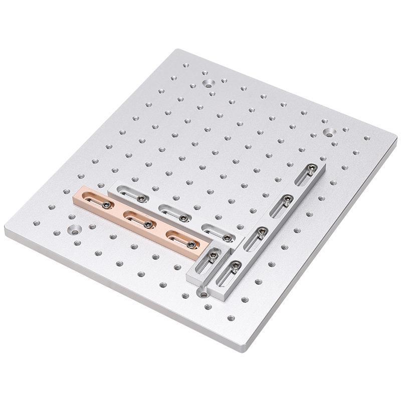 Laser Marking Positioning Strip Fixture Engraving Machine Marking Strip Welding Machine Positioning Tool Laser Engraving Right Angle Fixing Block