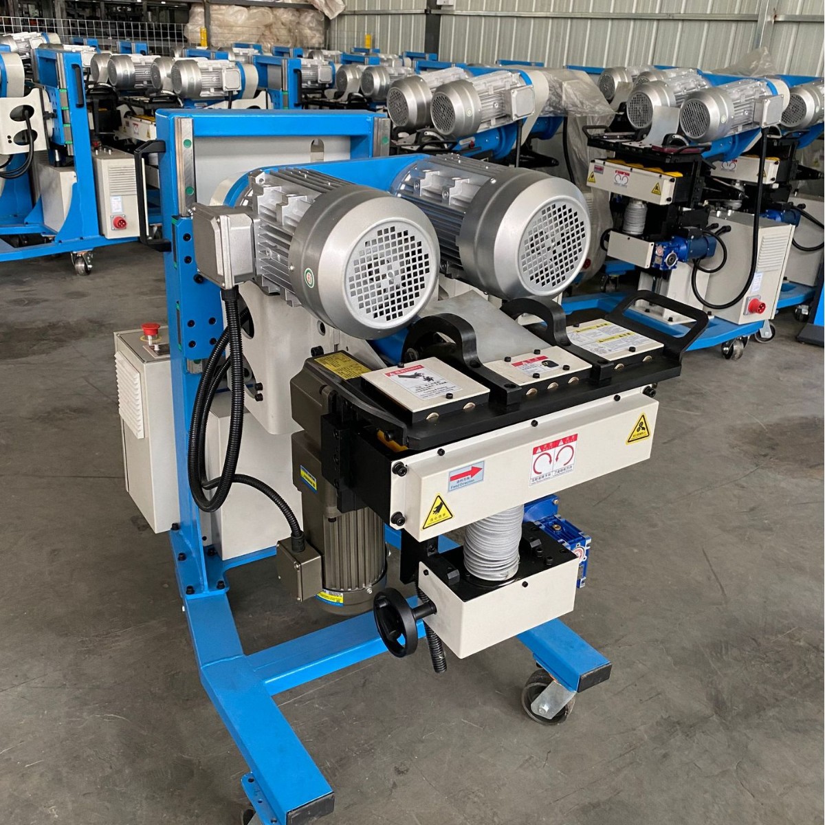 Automatic Walking Steel Plate Edge Milling Machine Stainless Steel Carbon Steel Metal Welding Beveling Machine Multi-Angle Flat Edge Milling Machine