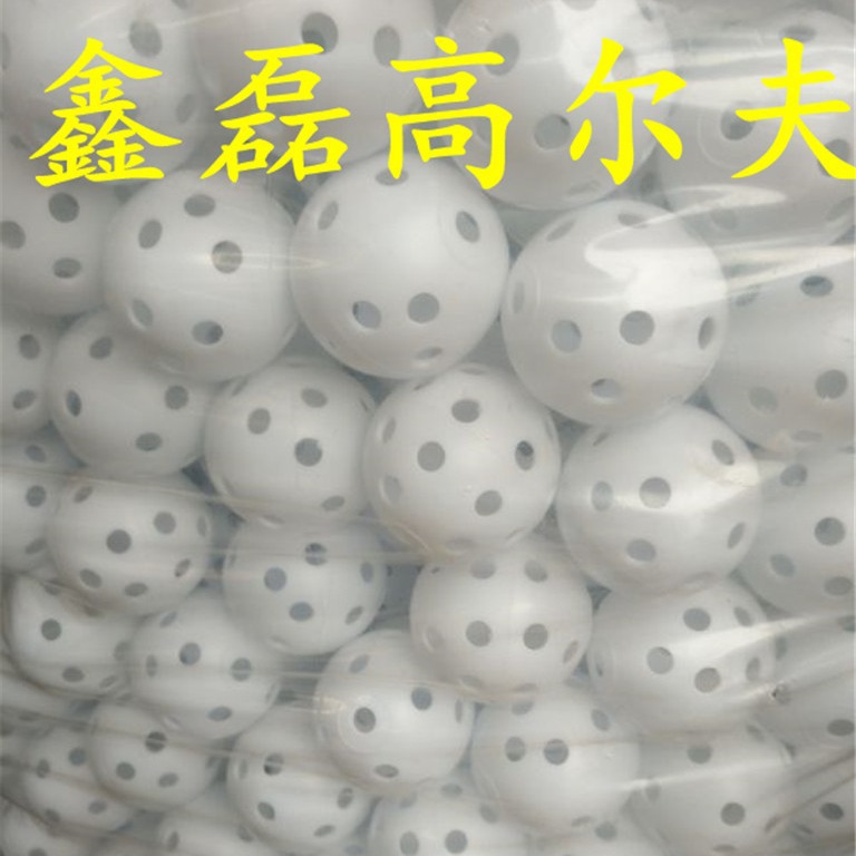 26-hole colorful plastic ball golf indoor practice ball toy ball golf hole ball