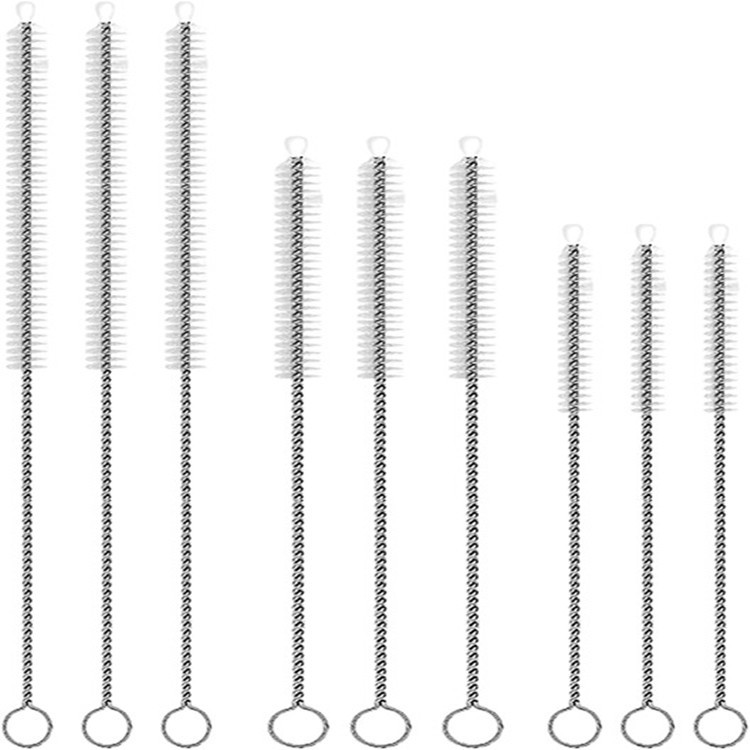Заводская прямая поставка щетка для очистки вентиляторов из нержавеющей стали щетка для чистки трубок упаковка готовых щеток