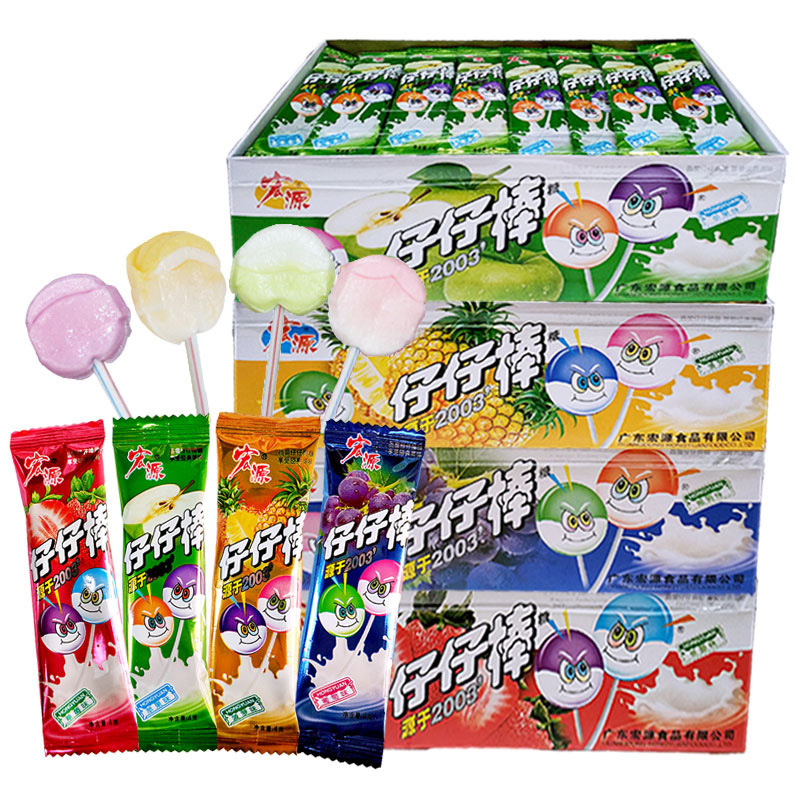 Ностальгические закуски поколения 80-х Леденцы с фруктовым вкусом Доступны в различных вкусах