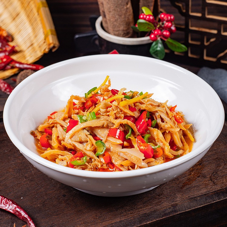 Linjeba River Clam Meat 200g Hunan Cuisine Aquatic Clam Shell Meat Hotel Ingredients Semi-Finished Stir-Fry Ingredients Pre-Made Dishes