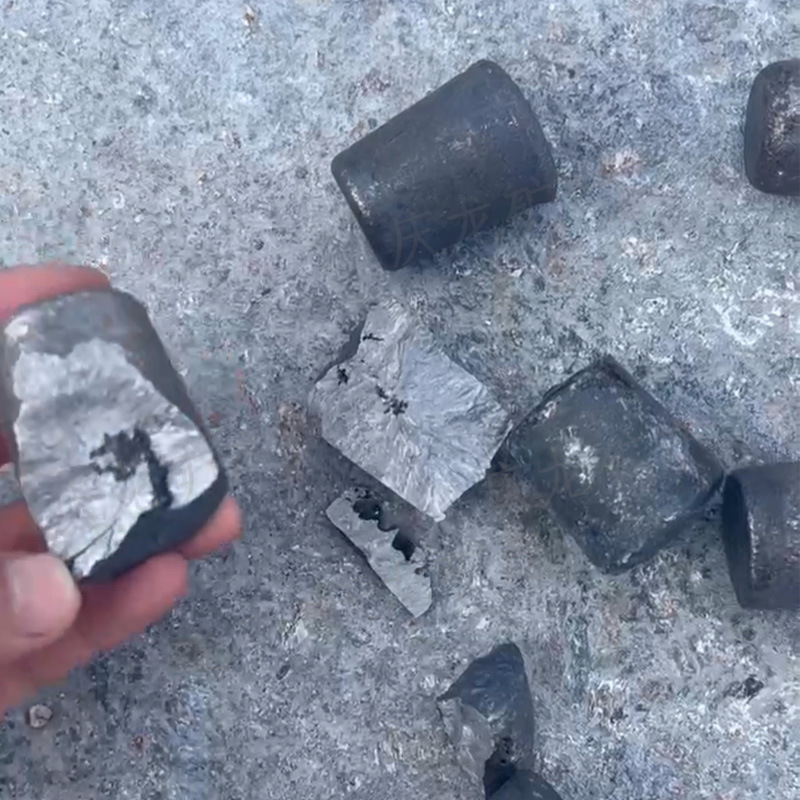 White Cast Iron Cylindrical Small Pieces Are Convenient to Use, Single Piece 300g for Forging Flowers, Friction-Resistant Metallurgical Casting White Cast Iron