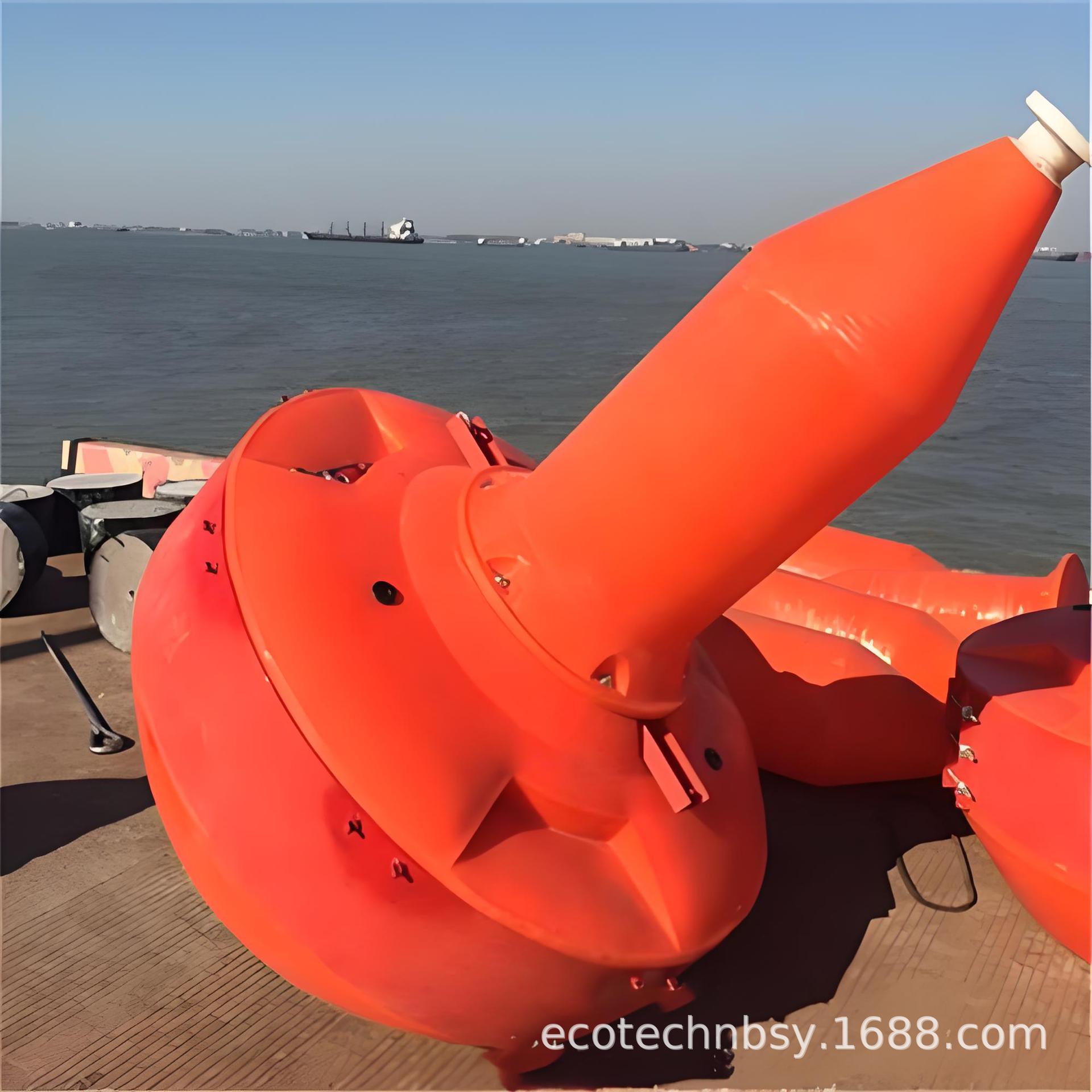 Navigation Buoy Polyethylene Buoy Water Float Marine Inland Waterway Buoy Light Navigation Aid Facility